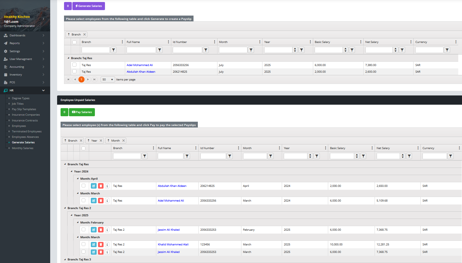 DigoSolutions Dashboard